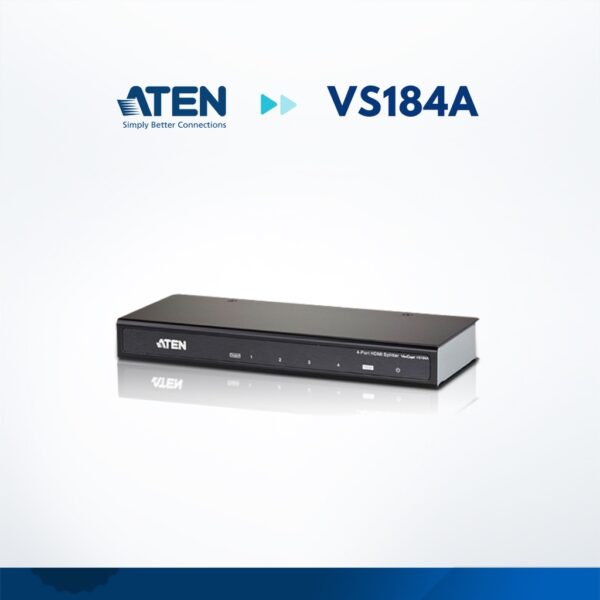ATEN VS184A SPLITTER HDMI UHD/4K 1E > 4S * 051166
