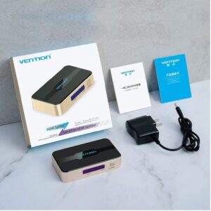Splitter HDMI 4K Vention 2 ports (Noir/Or) - ACBG0-EU