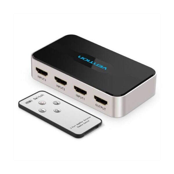 Switch HDMI Vention 3 ports (3 entrées / 1 sortie) (Gris) - AFFH0