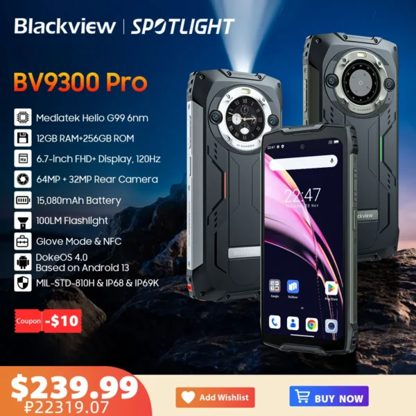 Tablette BLACKVIEW Tab A6 Kids 10,1'' 4/128Go WiFi6 5100mAh * Pink