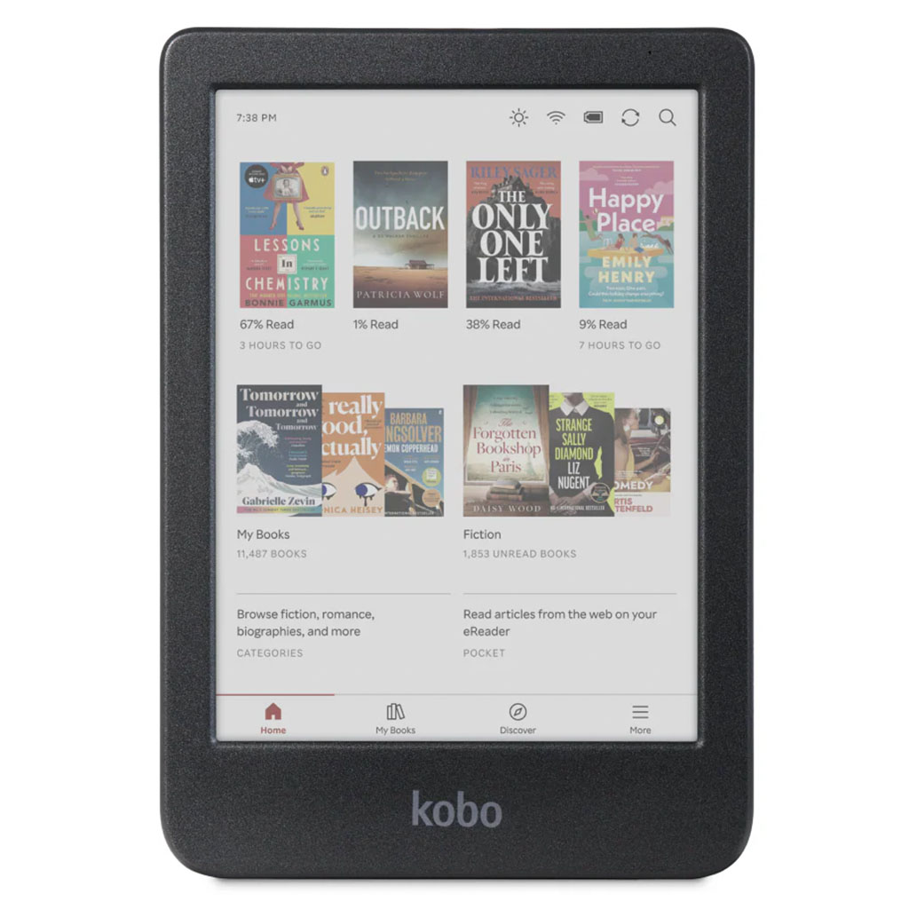 Liseuse KOBO Clara Couleur 6 16Go WiFi/BTO/USB-C * Black