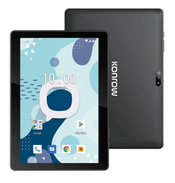 KONROW K-TAB 1004 10,1 Quad A53 1.6GHz 1/16Go WiFi/BTO Andr11 * Noir