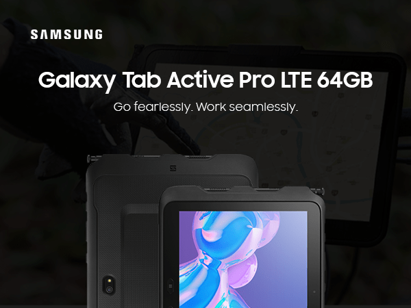 SAMSUNG SM-T636B Tab Active4 Pro 10,1 4/64Go WiFi/5G +Stylet * Noir