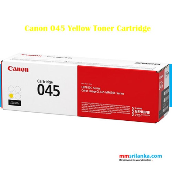 TONER CANON 045 YELLOW Laser