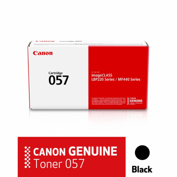 TONER CANON 057 BLACK Original LASER (3100p)
