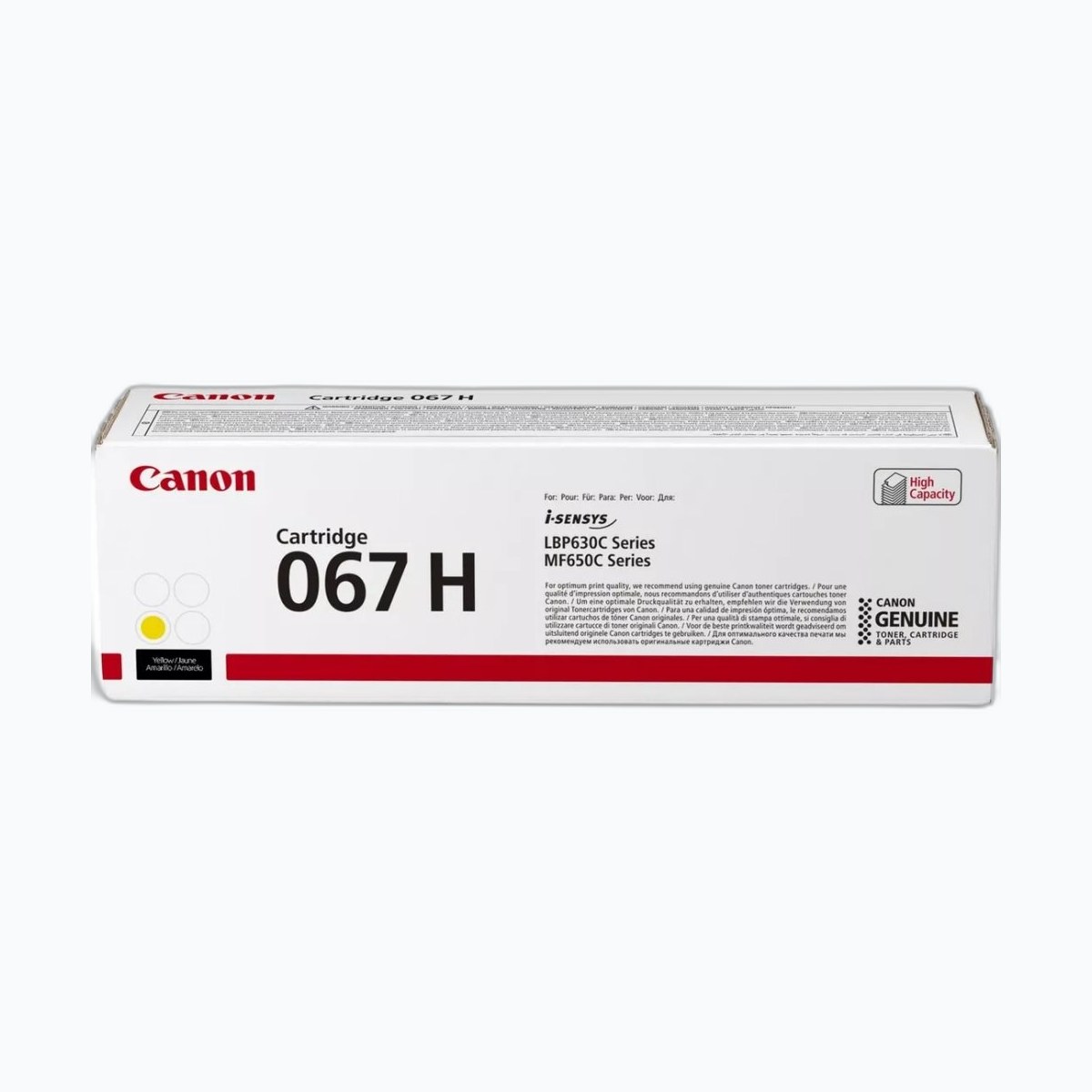 TONER CANON 067H YELLOW (High Capacity)