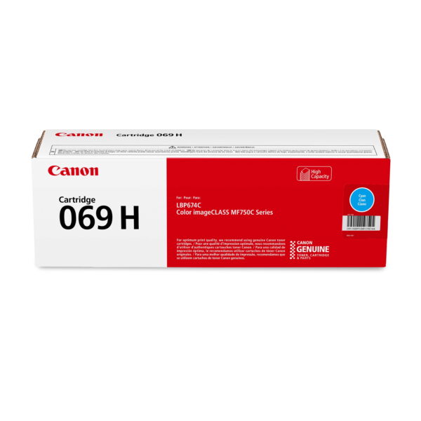 TONER CANON 069H MAGENTA (High Capacity) pour MF754Cdw