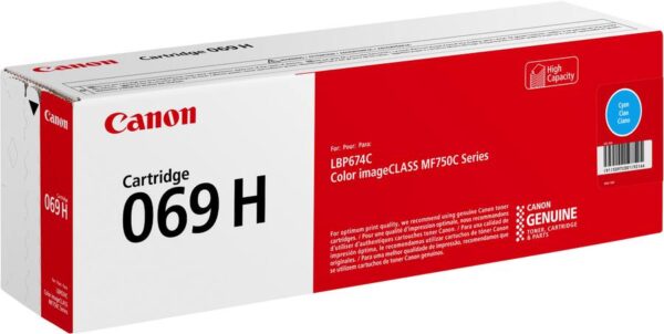 TONER CANON 069H YELLOW (High Capacity) pour MF754Cdw
