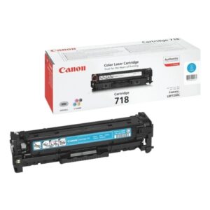 TONER CANON 718 CYAN 2800p. pour LBP7200/MF8330/8350/8340CDN