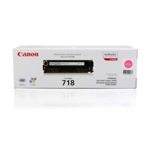 TONER CANON 718 MAGENTA 2800p. pour LBP7200/MF8330/8350/8340CDN