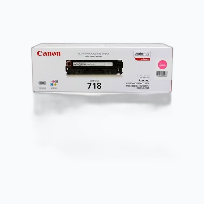 TONER CANON 718 MAGENTA 2800p. pour LBP7200/MF8330/8350/8340CDN