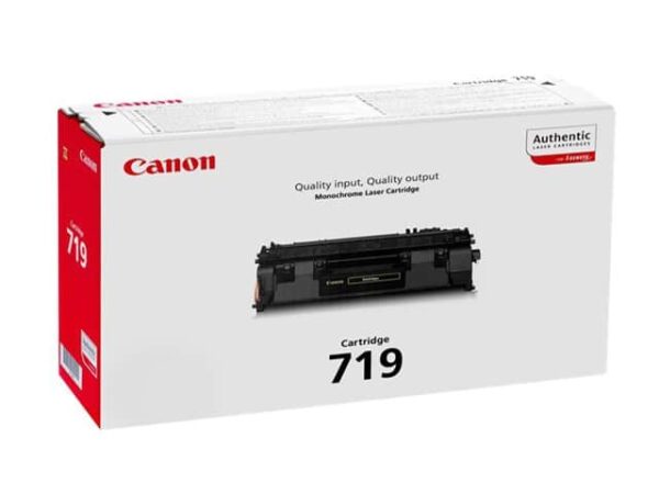 TONER CANON 719 (Noir) 2100p pour CANON LBP6650dn voir XL