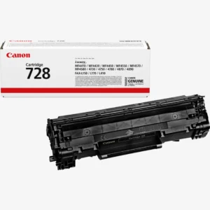 TONER CANON 728 NOIR (2100p) pour MF44XX/4570/4580/4750/L170/4890