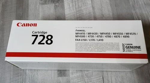 TONER CANON 728 NOIR (2100p) pour MF44XX/4570/4580/4750/L170/4890