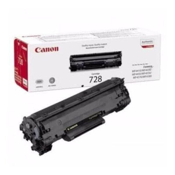 TONER CANON 728 NOIR (2100p) pour MF44XX/4570/4580/4750/L170/4890