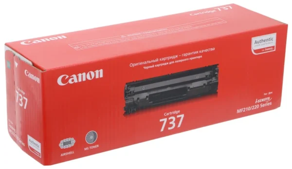 TONER CANON 737 BLACK (2400p)