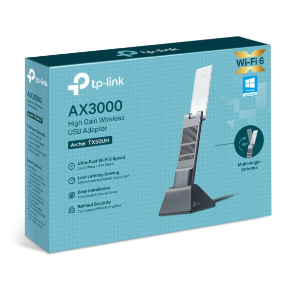 TP-LINK Archer TX20U Plus AX1800 Clé USB Dual Band WiFi6 USB3.0
