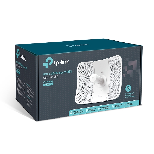 TP-LINK CPE210 * POINT D'ACCES EXT. WiFi 2,4GHz 300Mbps 9dBi Directio