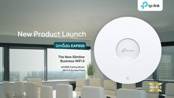 TP-LINK EAP650-Outdoor * Point d'accès WiFi6 AX3000 Ext. PoE+ Omada