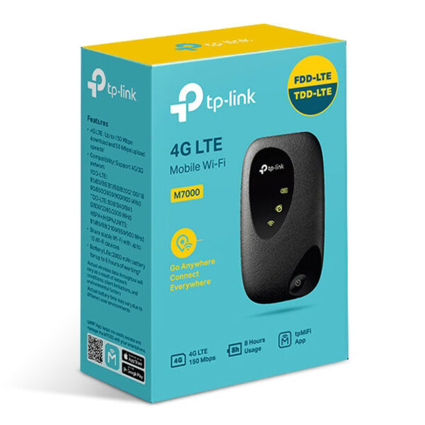 TP-LINK TL-M7000 * MODEM ROUTEUR 4G/LTE Portable 150Mbps rechargeable