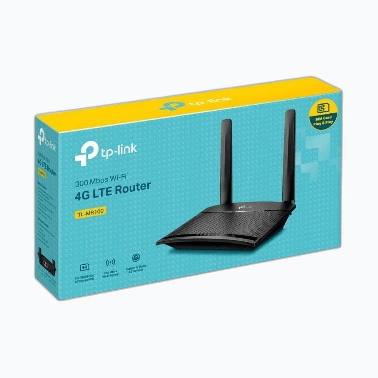 TP-LINK MR100 * ROUTEUR 4G/LTE WiFi 300 (pour SIM)