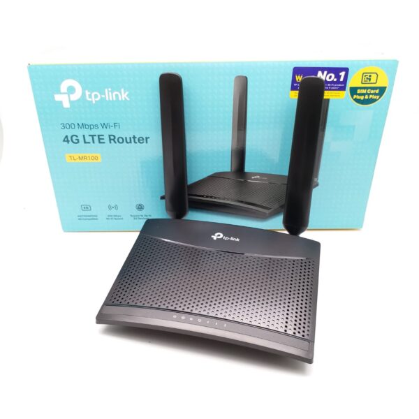 TP-LINK MR100 * ROUTEUR 4G/LTE WiFi 300 (pour SIM)