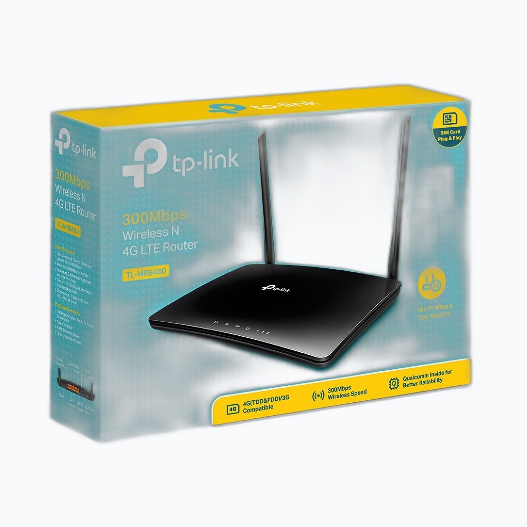 TP-LINK MR6400 * ROUTEUR 4G/LTE WiFi N 300 (pour SIM 4G/LTE)