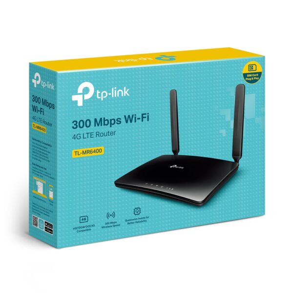 TP-LINK MR6400 * ROUTEUR 4G/LTE WiFi N 300 (pour SIM 4G/LTE)