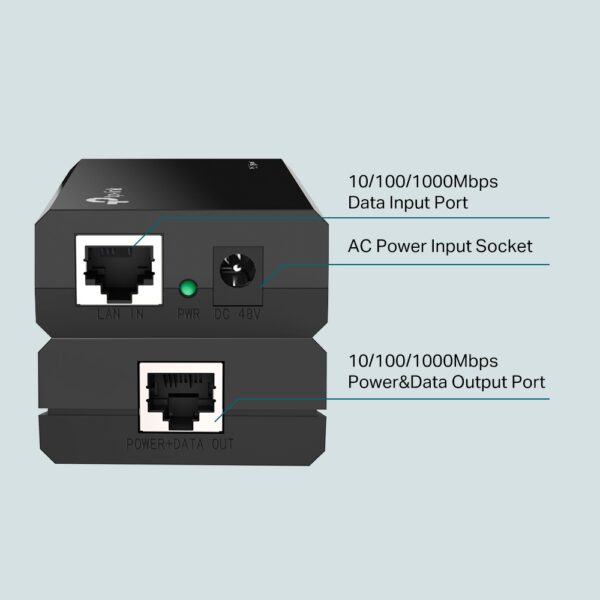 TP-LINK TL-POE150S * INJECTEUR PoE 100m 802.3af