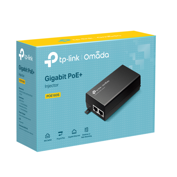 TP-LINK TL-POE160S * INJECTEUR PoE+ GbLAN 30W 802.3af