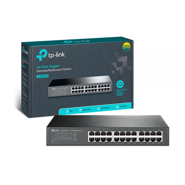 TP-LINK TL-SG1024D * SWITCH 24xGbL desktop