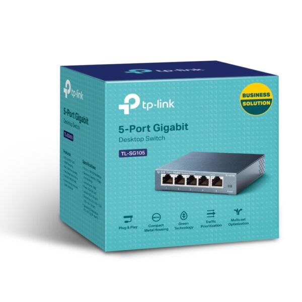 TP-LINK TL-SG105 * SWITCH 5 ports GbLAN 10/100/1000