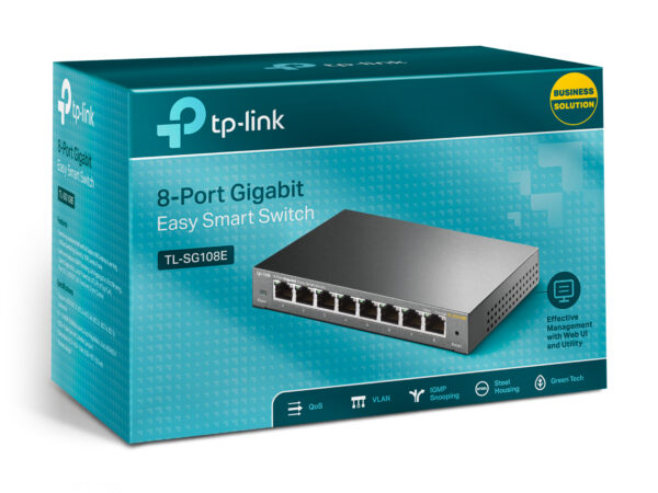 TP-LINK TL-SG108 v3.0 * SWITCH 8 ports GbLAN Boitier Métal