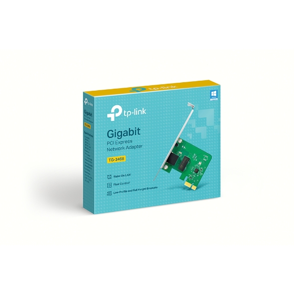TP-LINK TG-3468 * CARTE PCIe RESEAU GbLAN 10/100/1000 +Low Profile