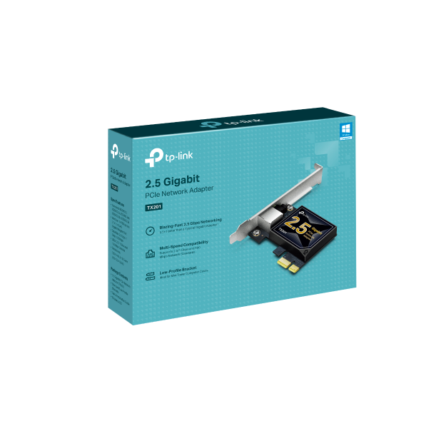 TP-LINK TX201 * Carte réseau LAN 10/100/1G/2.5G PCIe
