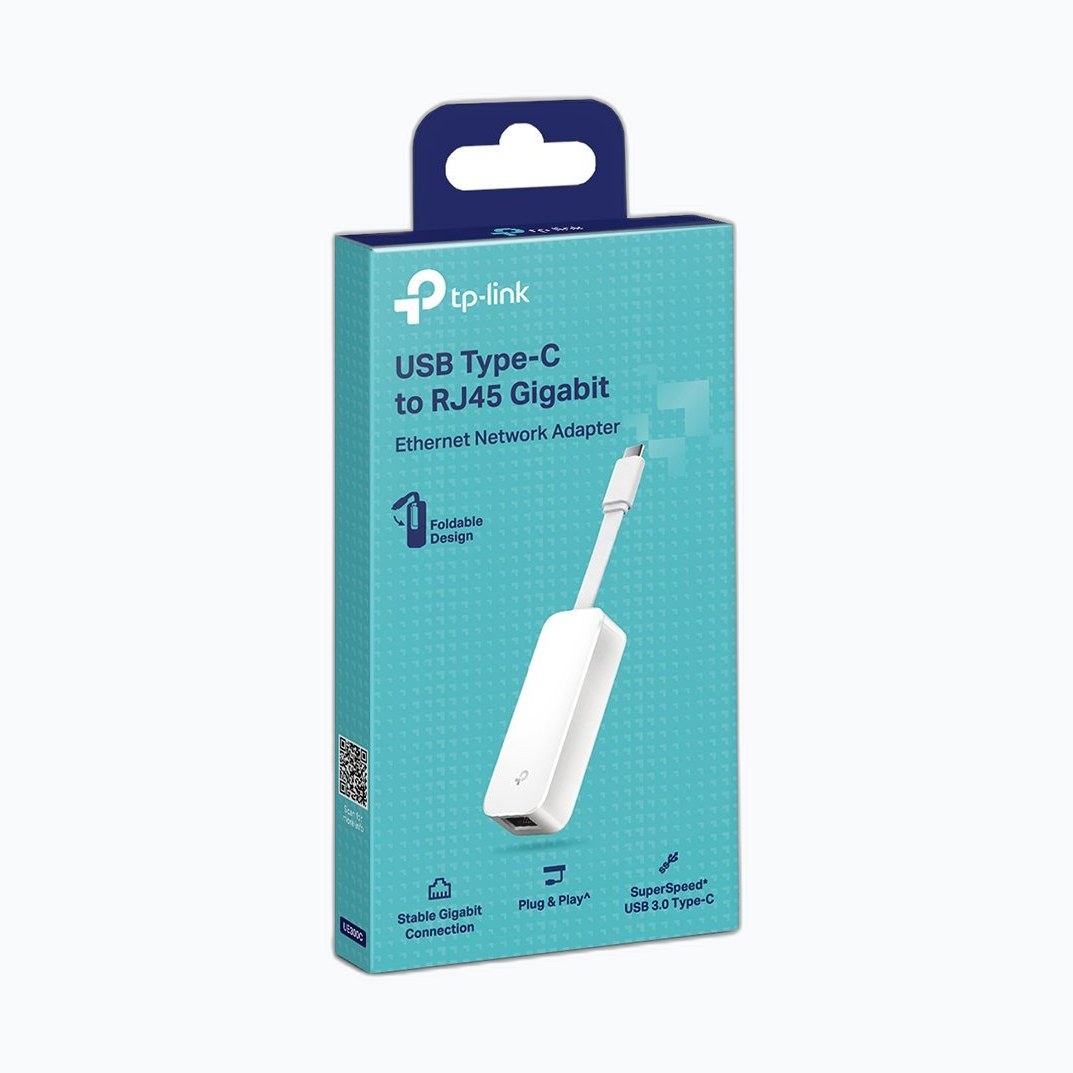 TP-LINK UE300C Adaptateur USB-C vers GbLAN 10/100/1000 * Blanc