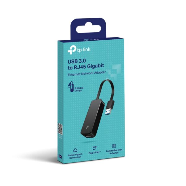 TP-LINK UE306 Adaptateur USB3.0 vers GbLAN 10/100/1000 * Noir