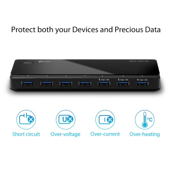 TP-LINK UH700 * HUB USB3.0 7 ports Compact 5Gbps
