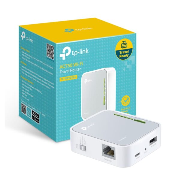 TP-LINK TL-WR902AC Routeur WiFi N 300Mbps 4xLAN 2 antennes