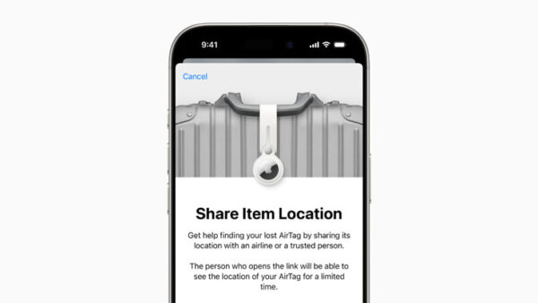 Apple MX532ZM/A AirTag Tracker * Blanc