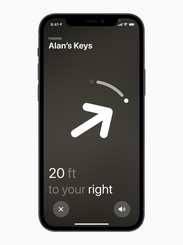 Apple MX532ZM/A AirTag Tracker * Blanc