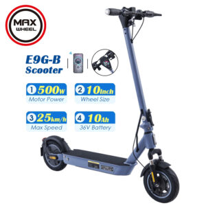 TROTTINETTE MaxWheel E9G Sport 10 500W 48V/15Ah Amort. AV+AR