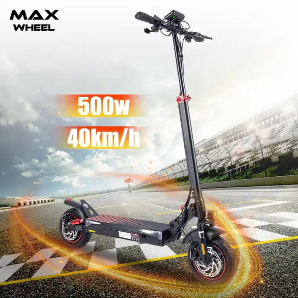 TROTTINETTE MaxWheel T2 Expert 10 800W 48V/18Ah Amort. AV+AR
