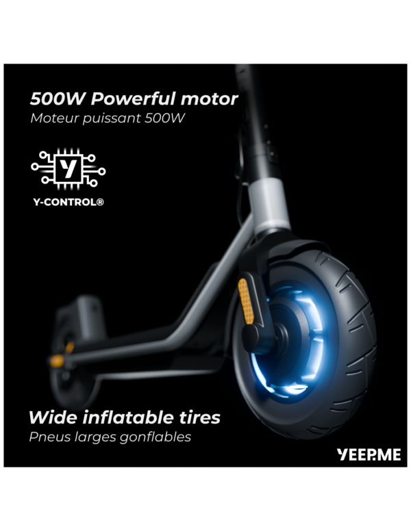TROTTINETTE YEEP.ME 110S Dakar SUV Alu 11 1200W 48V/13,5Ah