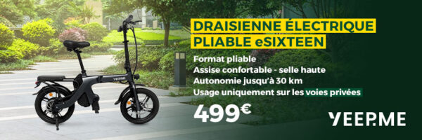 TROTTINETTE YEEP.ME 100A Start 10 500W 36V/7,8Ah