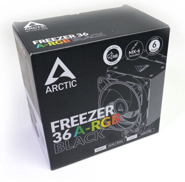 VENTIRAD Arctic Freezer 36 ARGB LGA1851/1700, AM5/AM4
