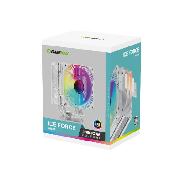 VENTILATEUR GameMAX Ice force ARGB (Noir) - 9502-0100R0102