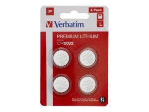NEW Verbatim batterie - 4 x CR2032 - Li *BOITE /20*