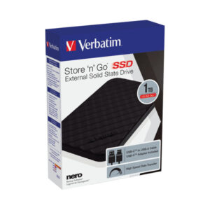 1TO Disque SSD externe VERBATIM Store'N'Go USB-C / USB 3