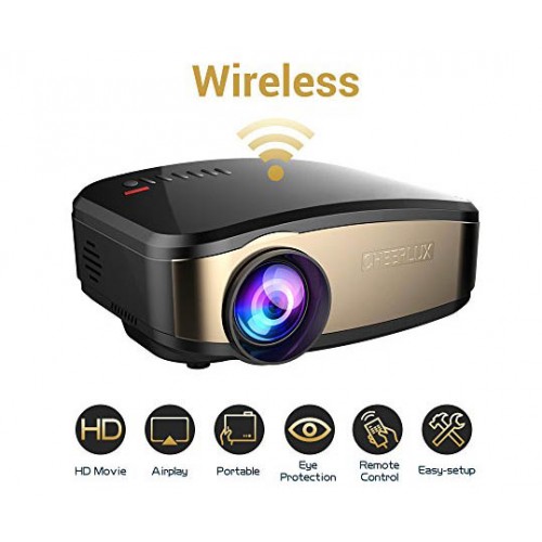 VIDEOPROJ. CHEERLUX C6 Mini Projecteur HD 180lu HDMI/USB Andr13